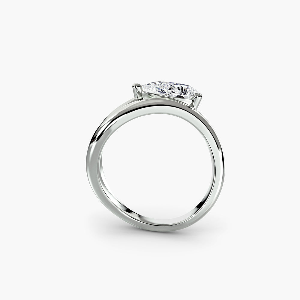 The Madeleine Wave Ring Setting, setting