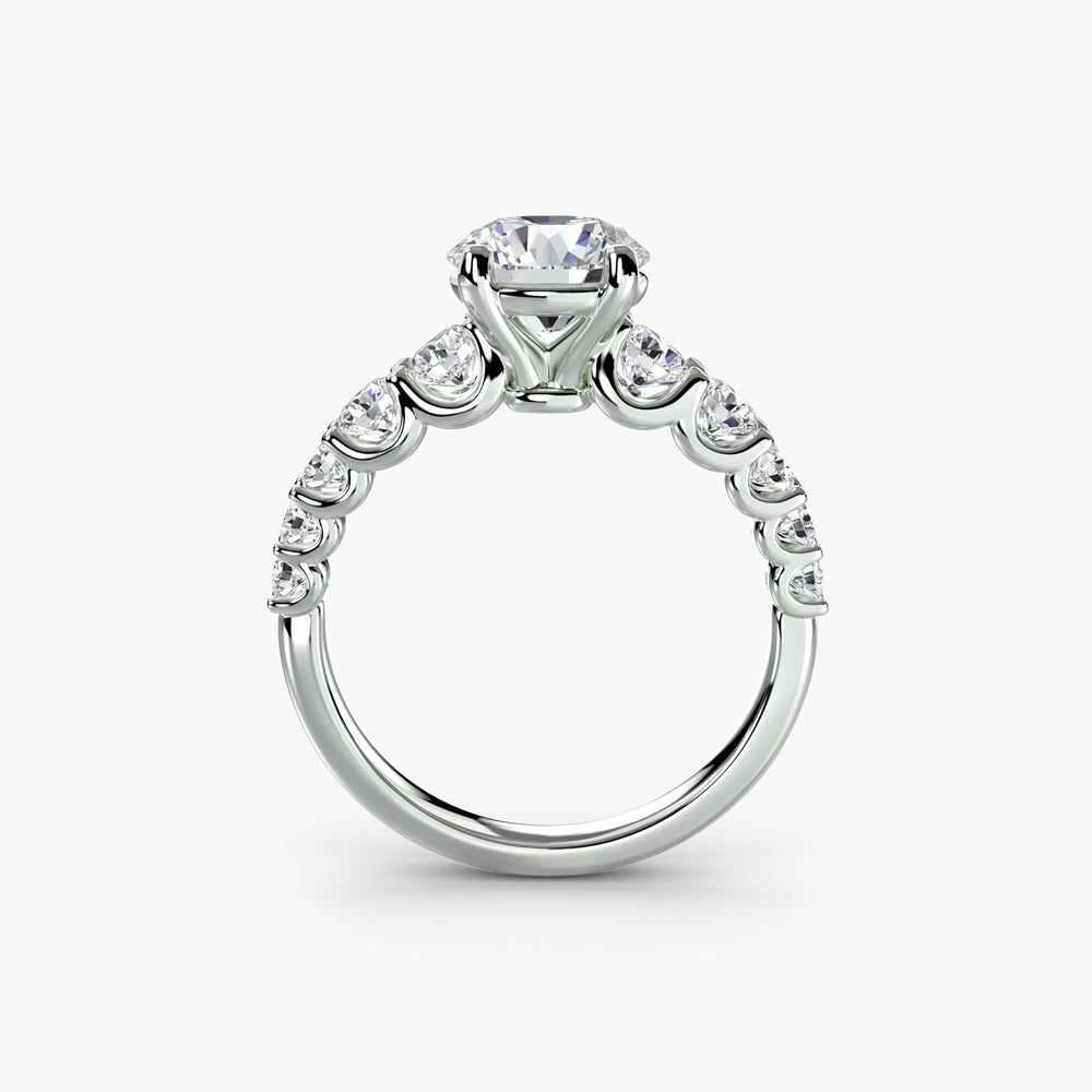 The Graduated Accent Ring Setting, setting