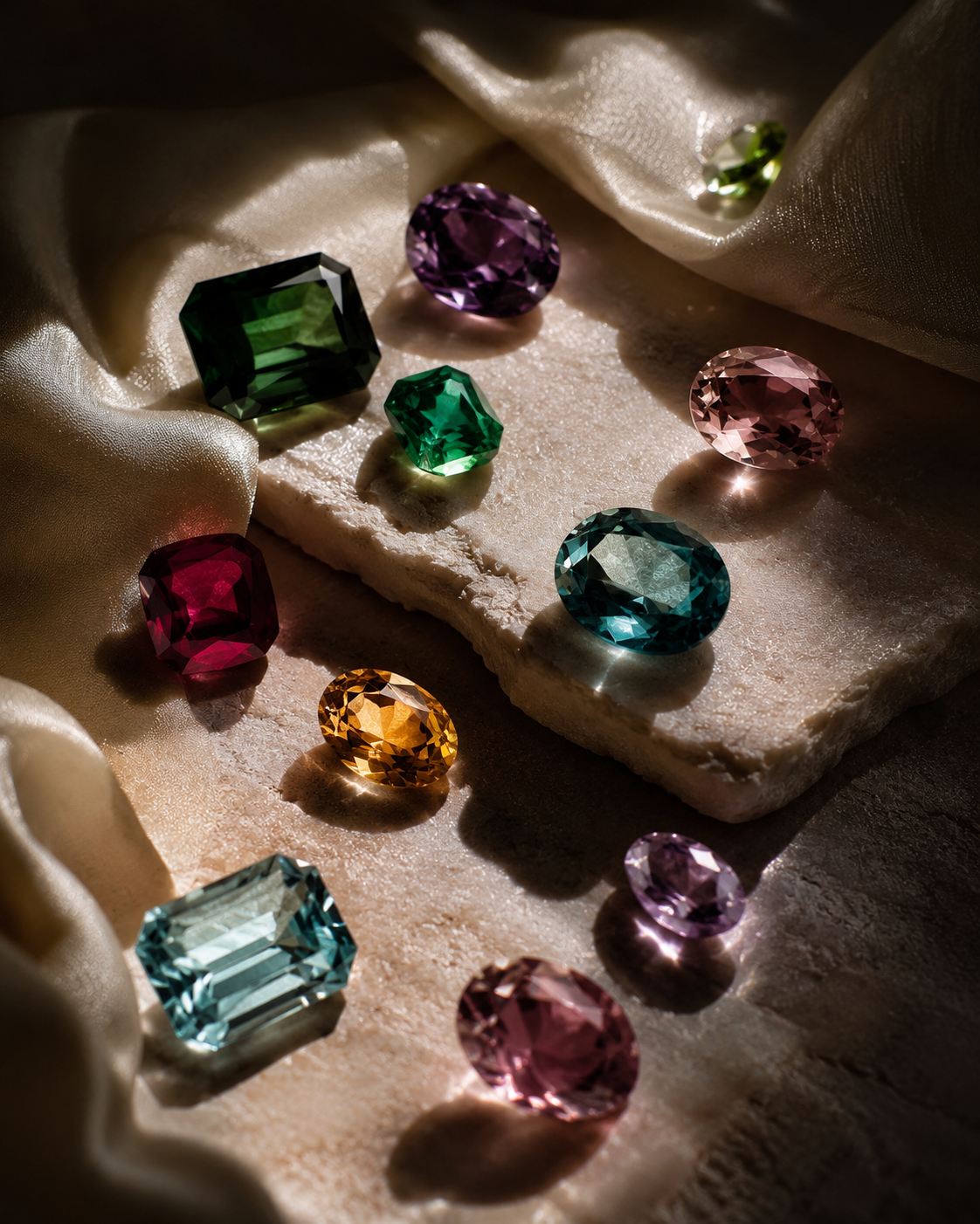 Trained in diamond grading