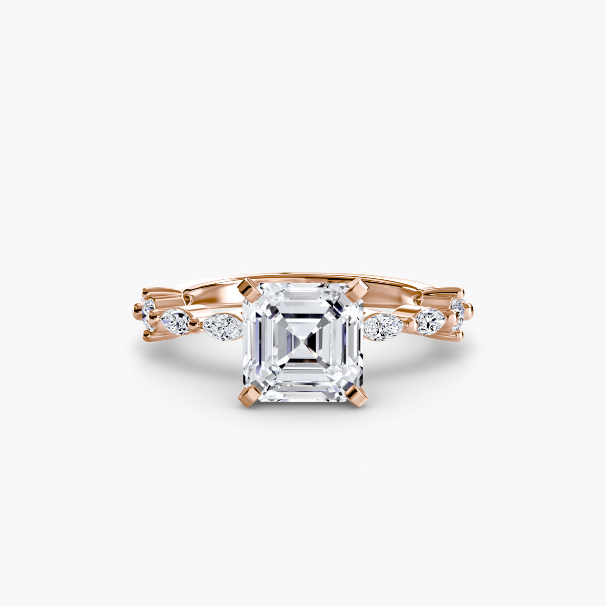 Solitaire with Eternity Pavé Setting