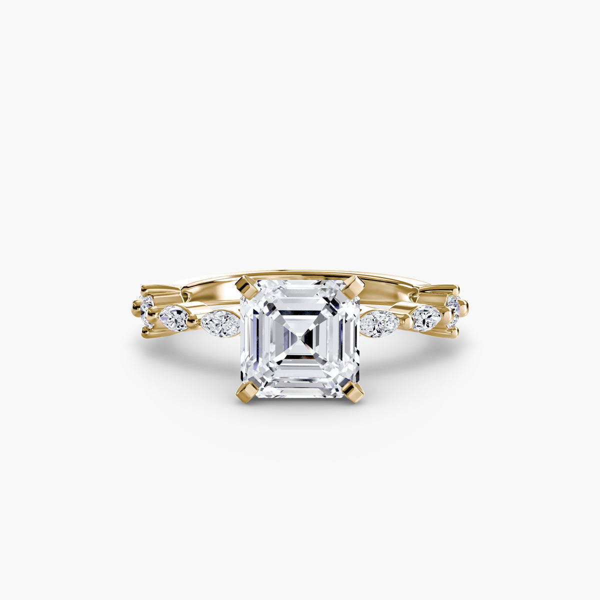 Solitaire with Eternity Pavé Setting