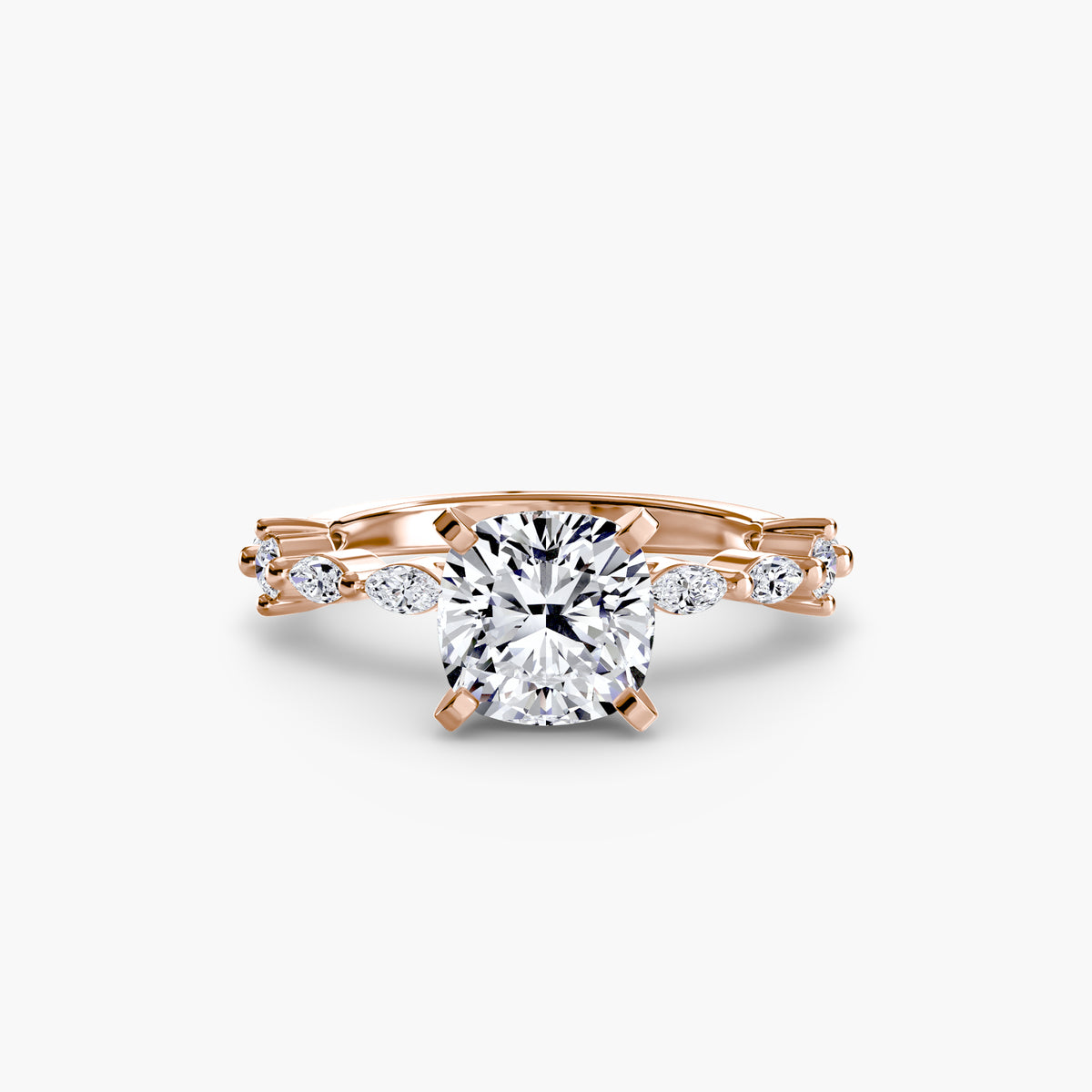 Solitaire with Eternity Pavé Setting