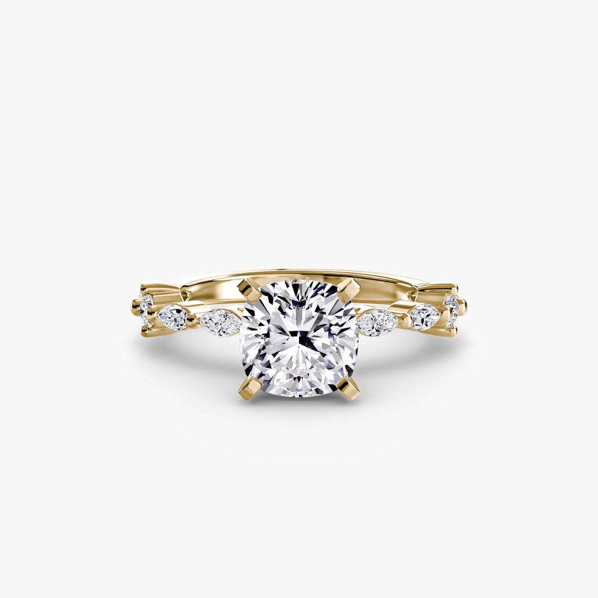 Solitaire with Eternity Pavé Setting