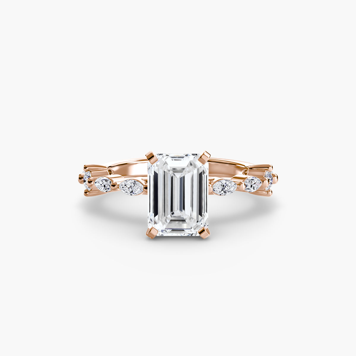 Solitaire with Eternity Pavé Setting