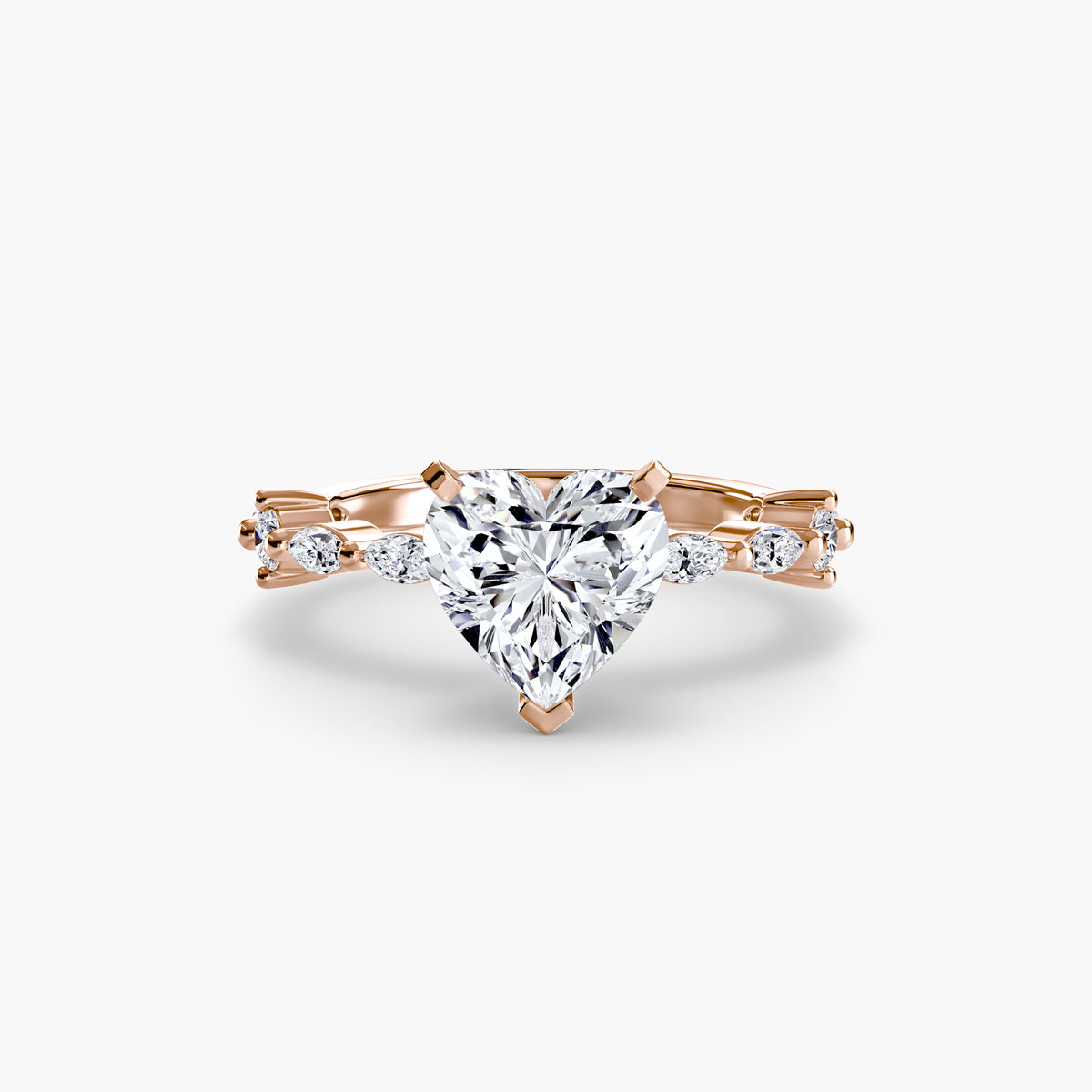 Solitaire with Eternity Pavé Setting