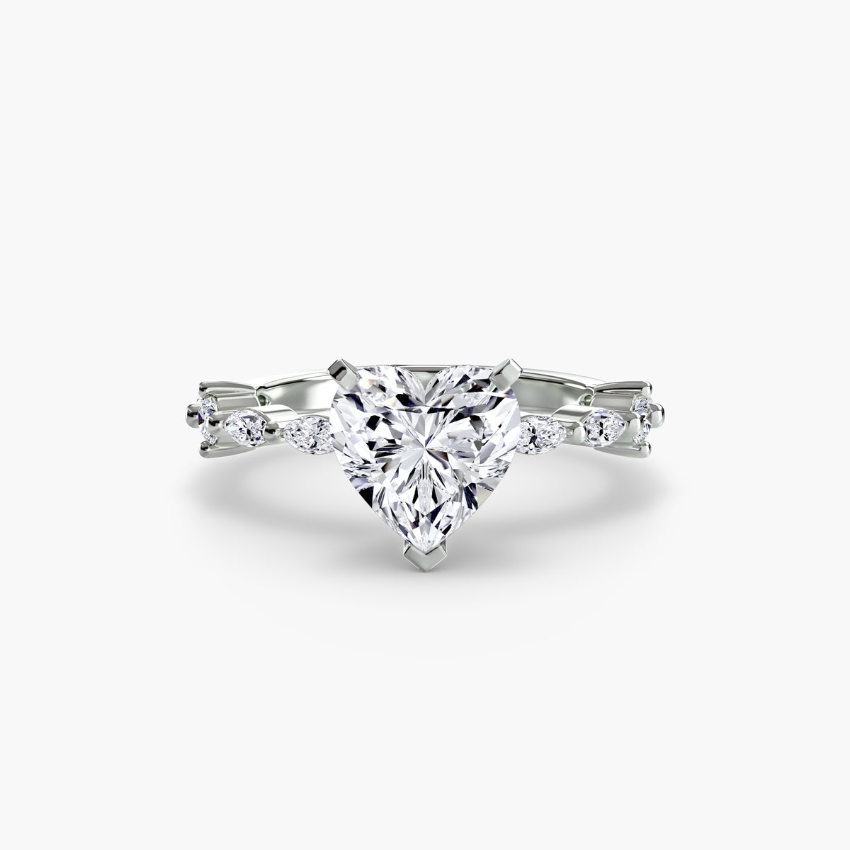 Solitaire with Eternity Pavé Setting