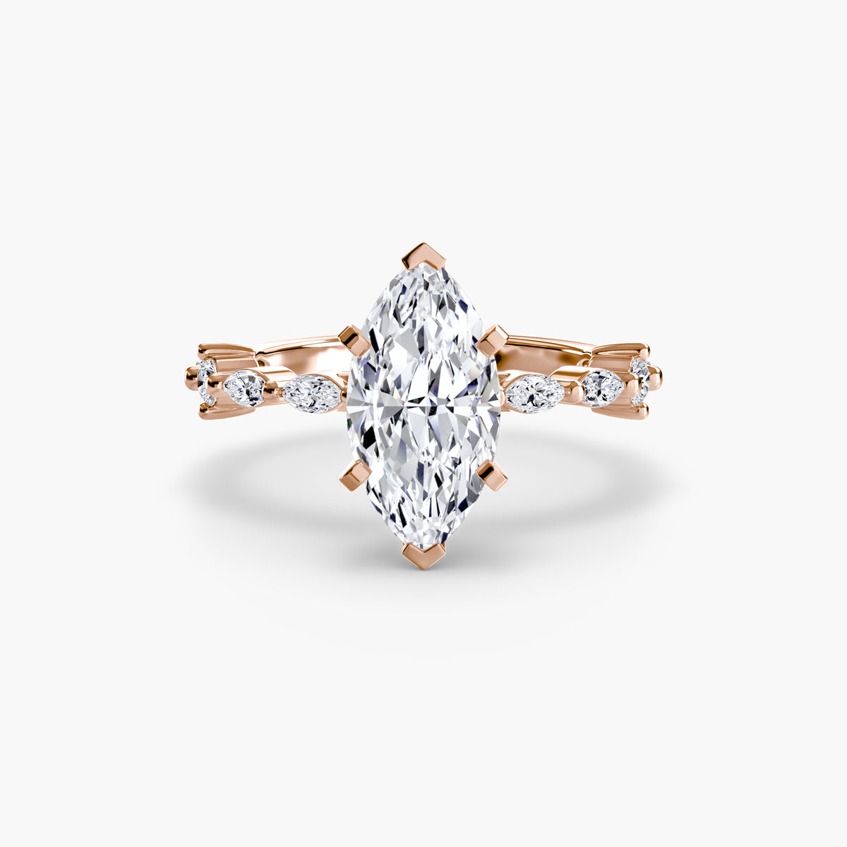 Solitaire with Eternity Pavé Setting