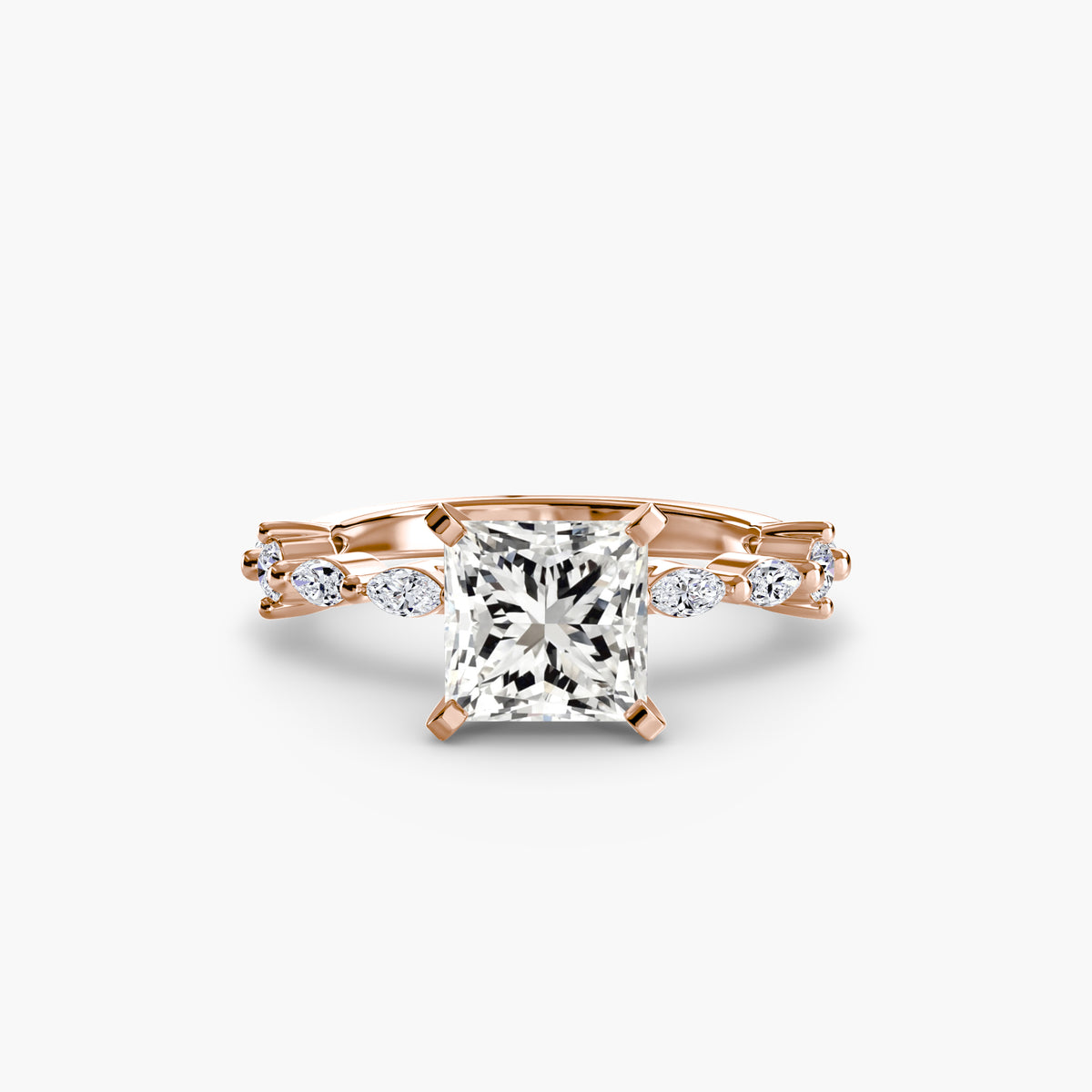 Solitaire with Eternity Pavé Setting