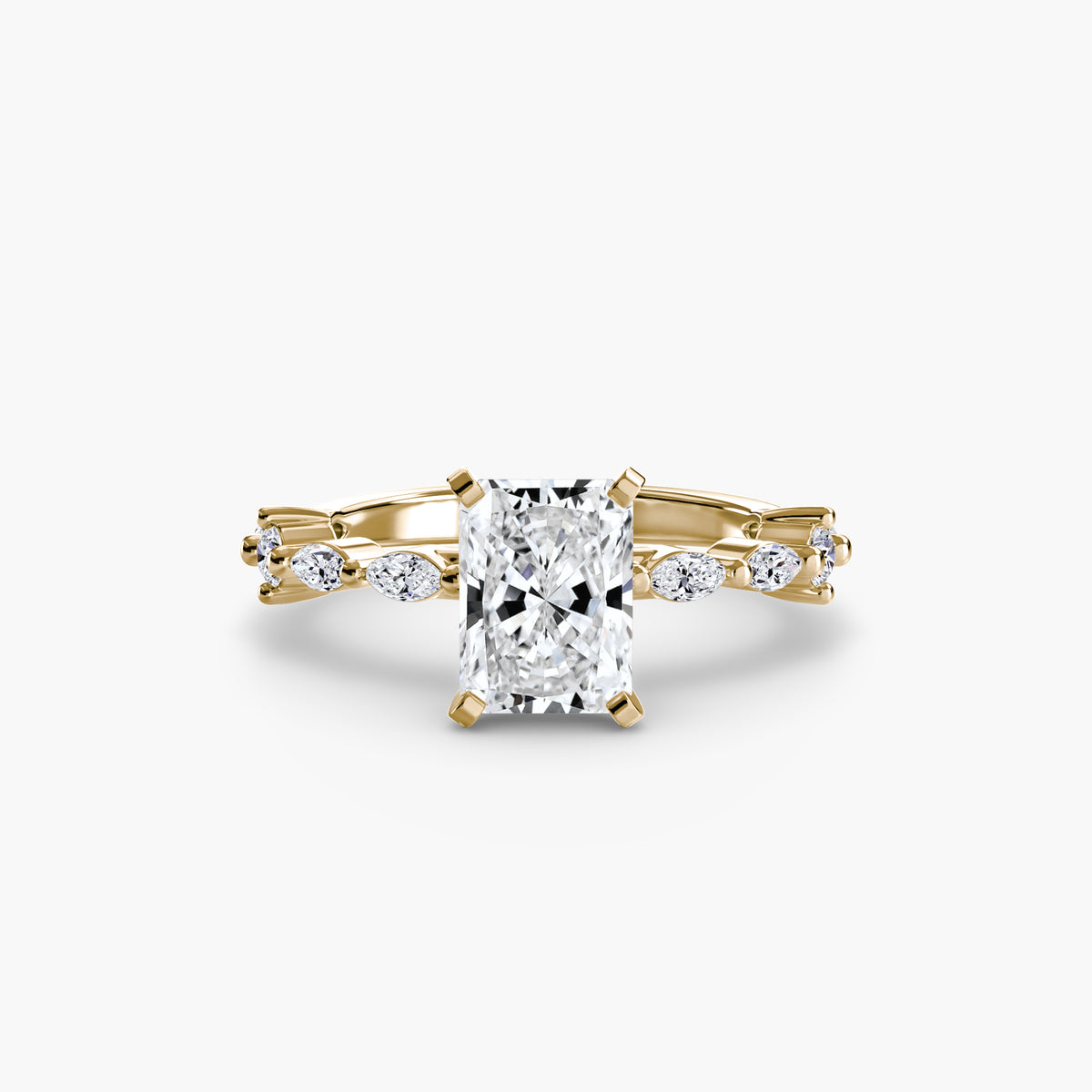 Solitaire with Eternity Pavé Setting