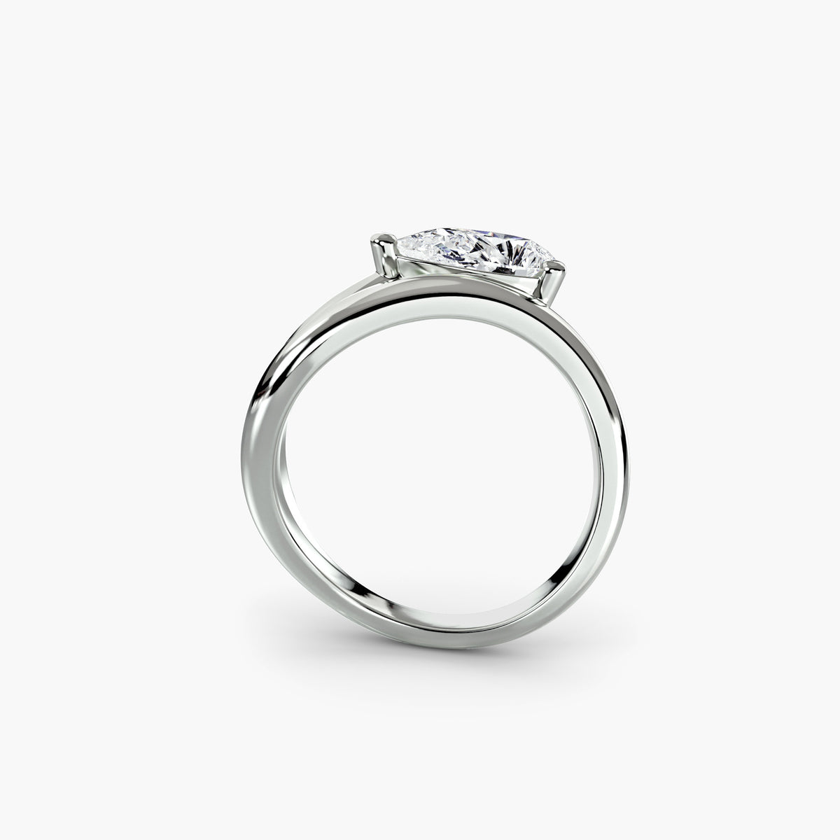 The Madeleine Wave Ring Setting