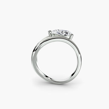 The Madeleine Wave Ring Setting