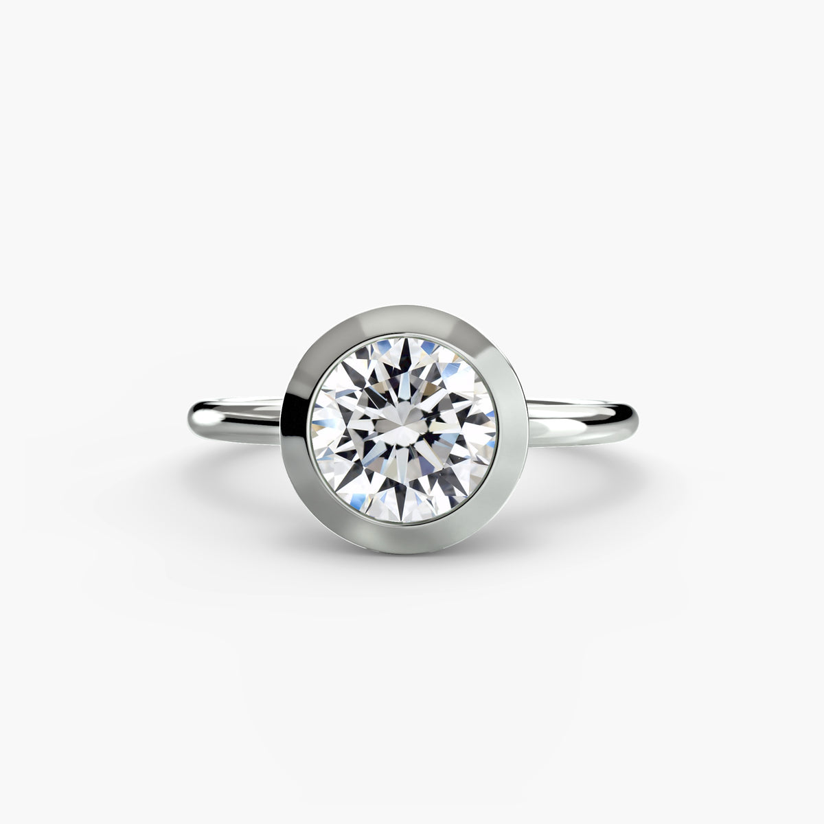 The Bezel Set Solitaire Setting