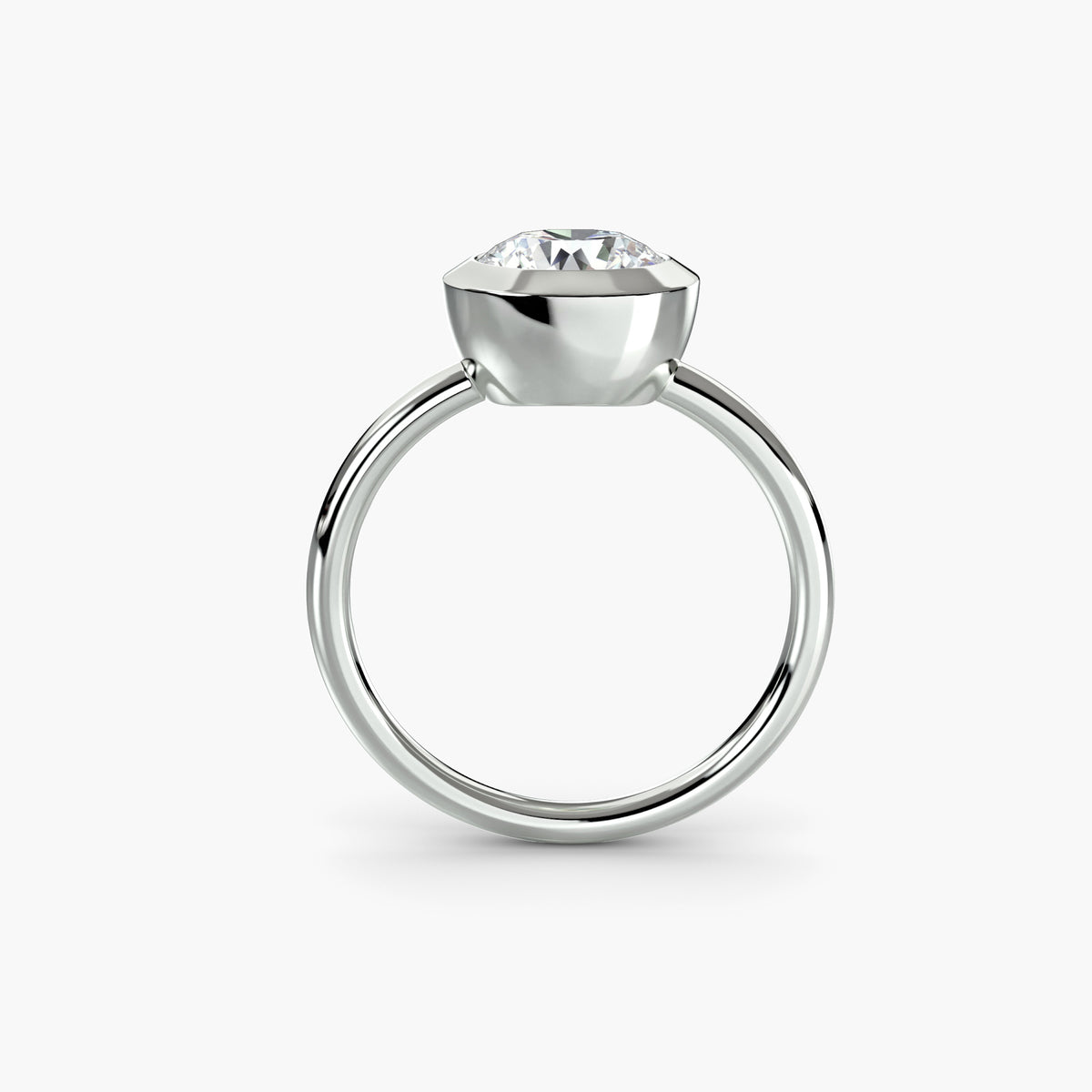 The Bezel Set Solitaire Setting