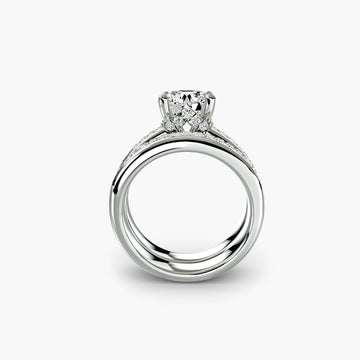 Baguette Channel Solitaire Setting