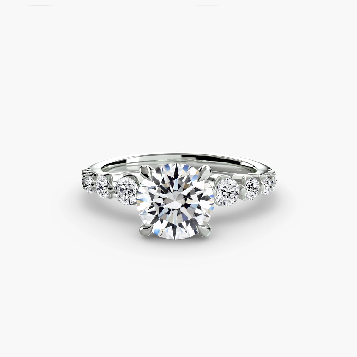 The Cascade Diamond Ring Setting