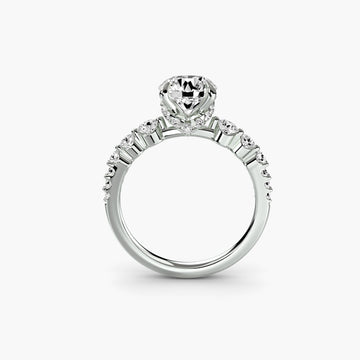 The Cascade Diamond Ring Setting