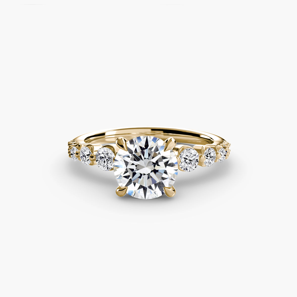 The Cascade Diamond Ring Setting