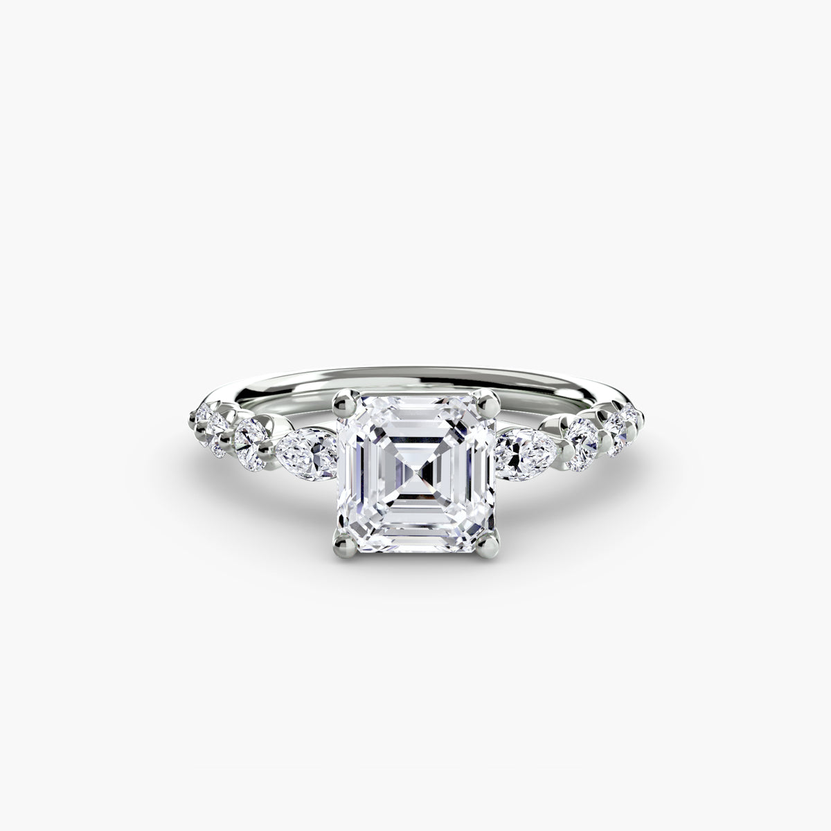 The Tiered Accent Ring Setting