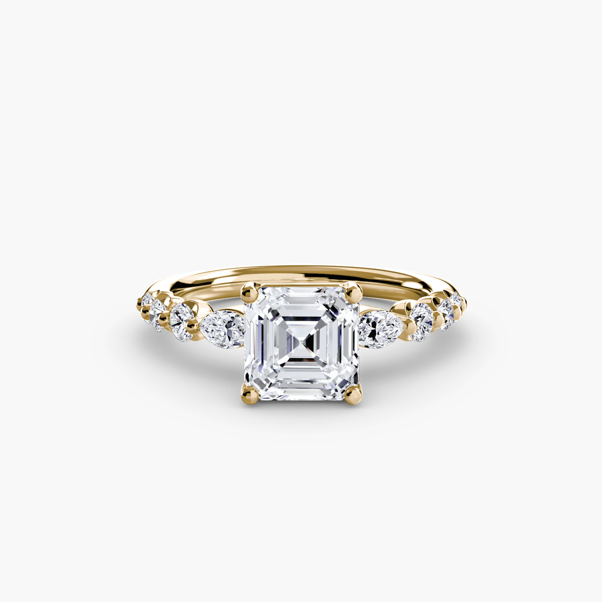 The Tiered Accent Ring Setting