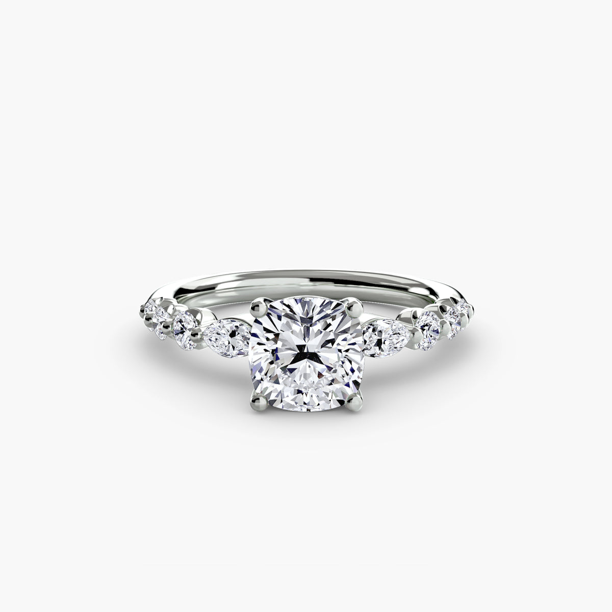 The Tiered Accent Ring Setting