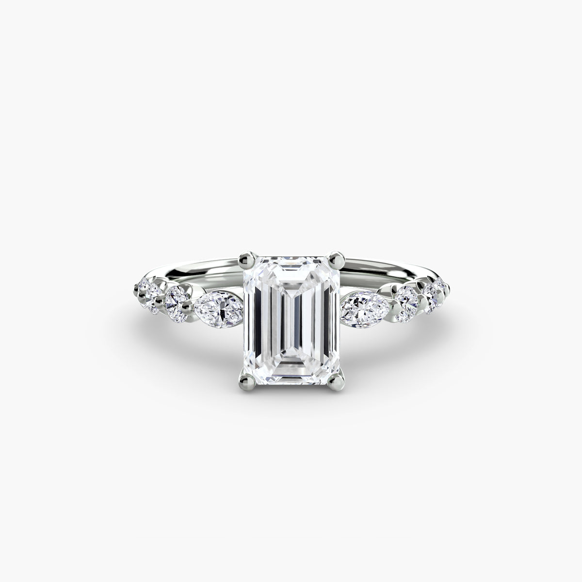 The Tiered Accent Ring Setting