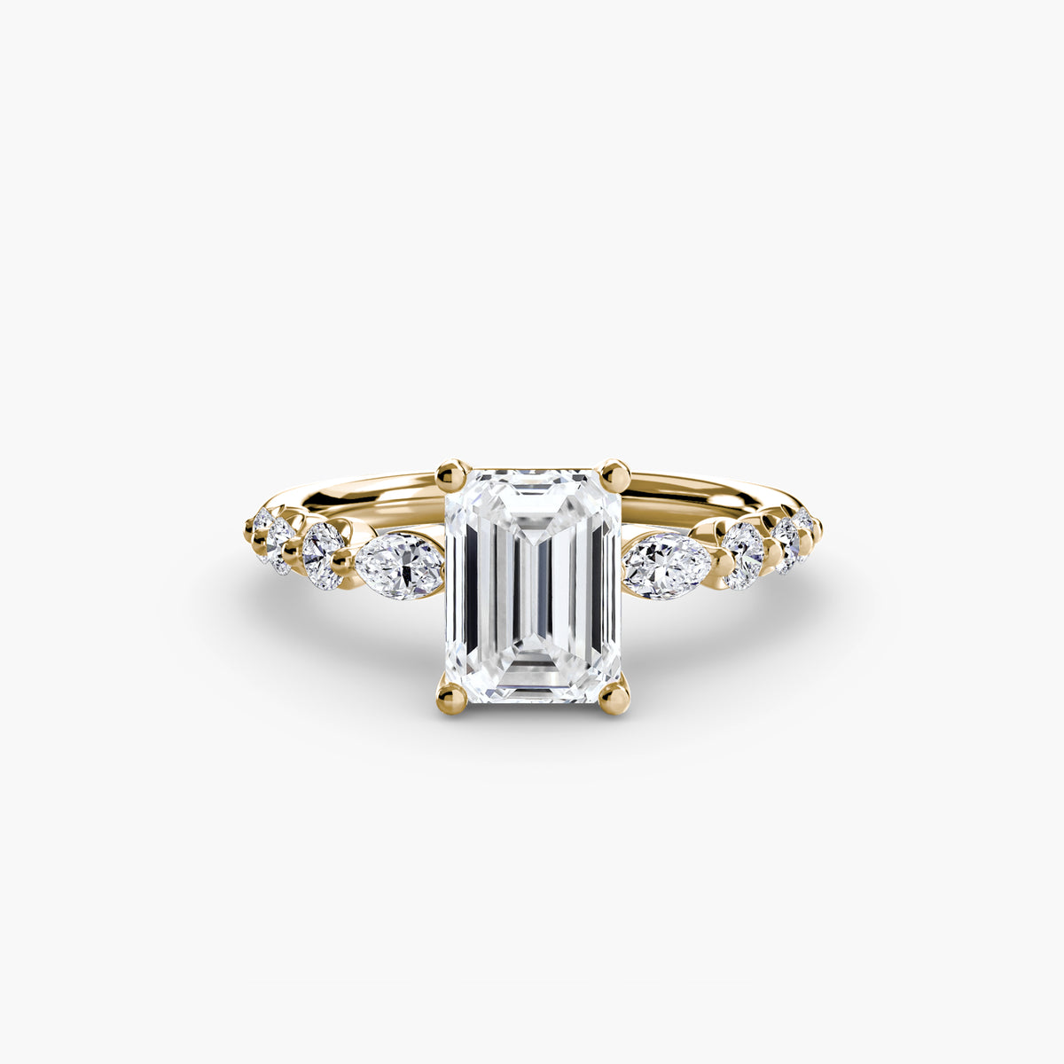 The Tiered Accent Ring Setting