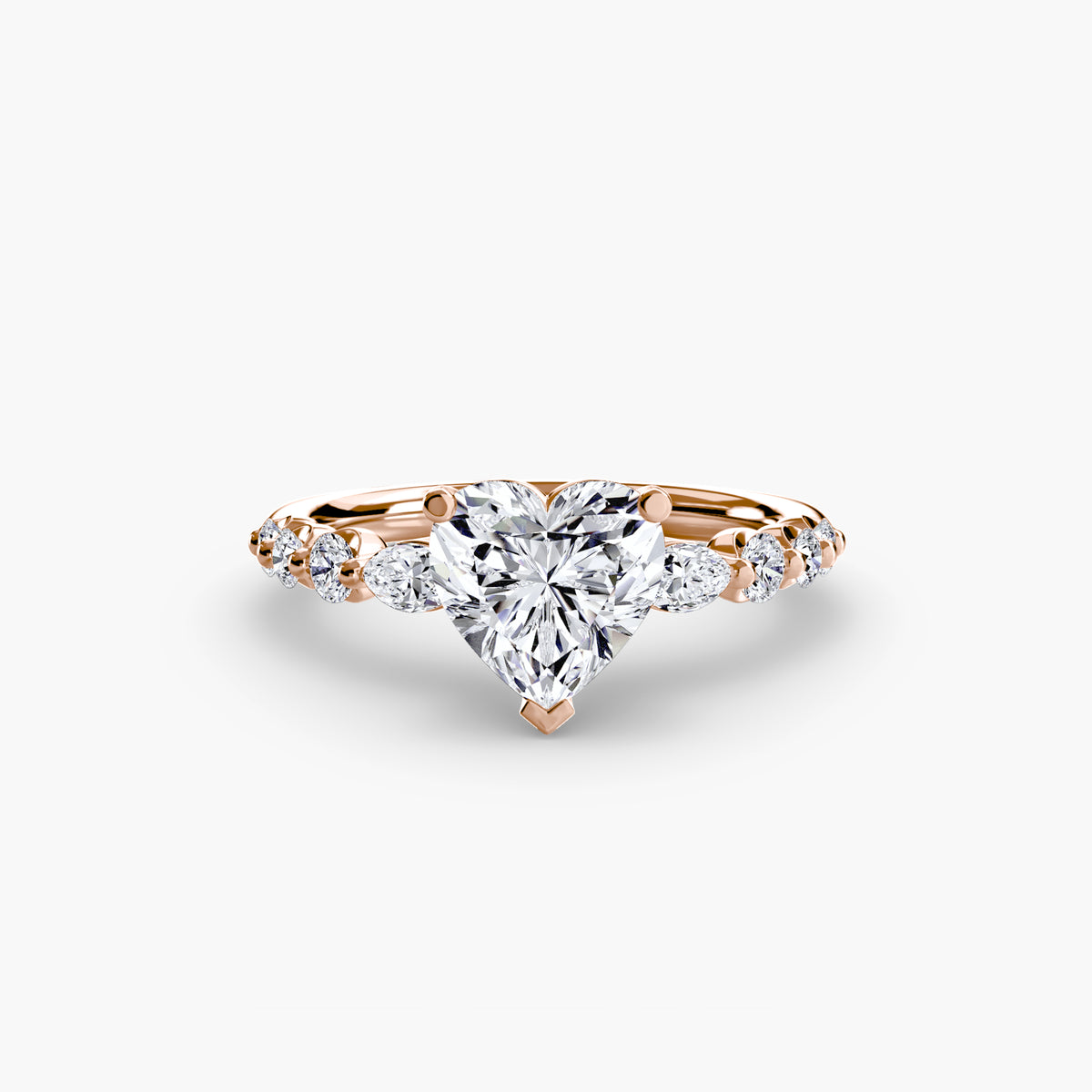 The Tiered Accent Ring Setting