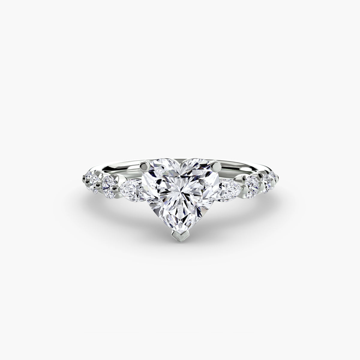 The Tiered Accent Ring Setting
