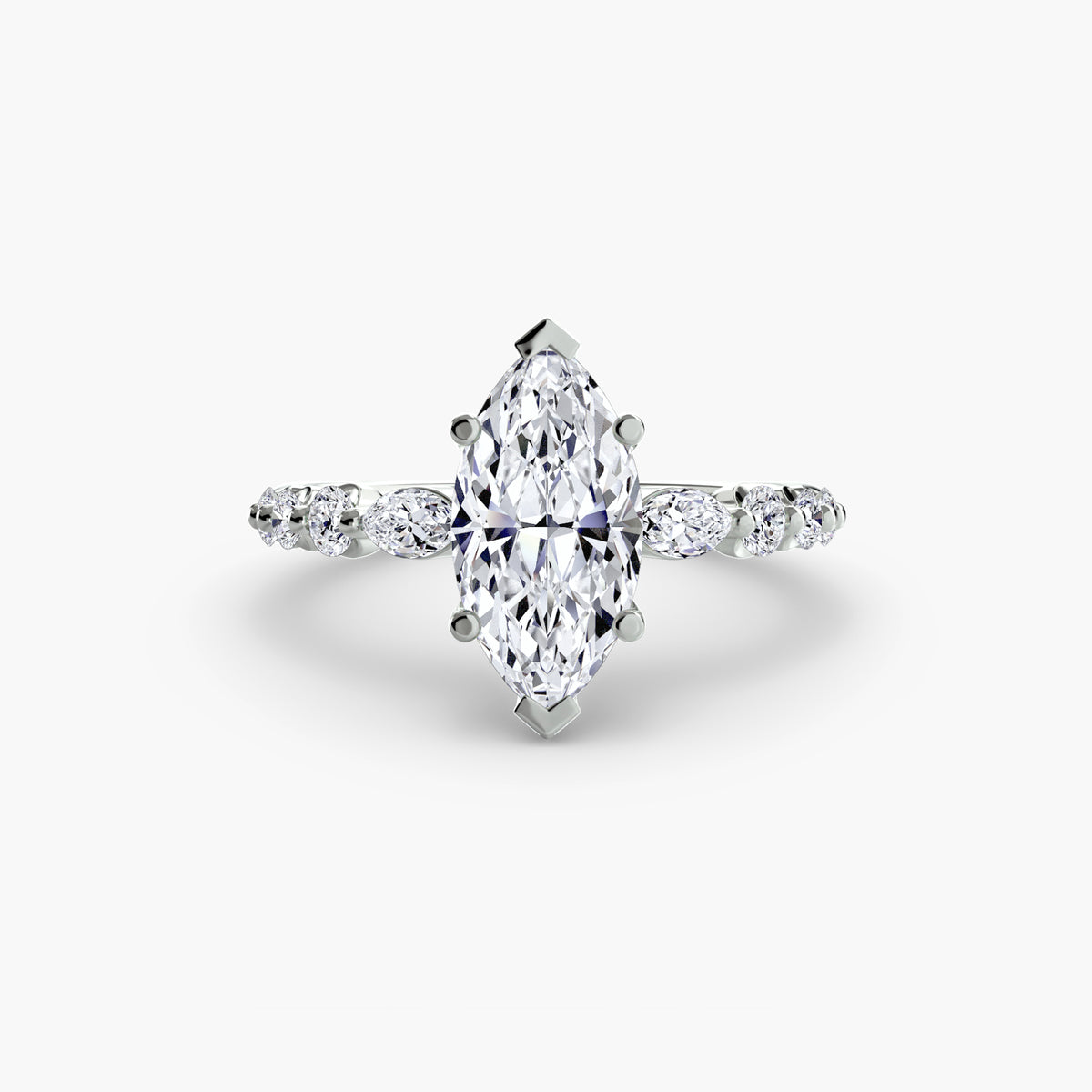The Tiered Accent Ring Setting