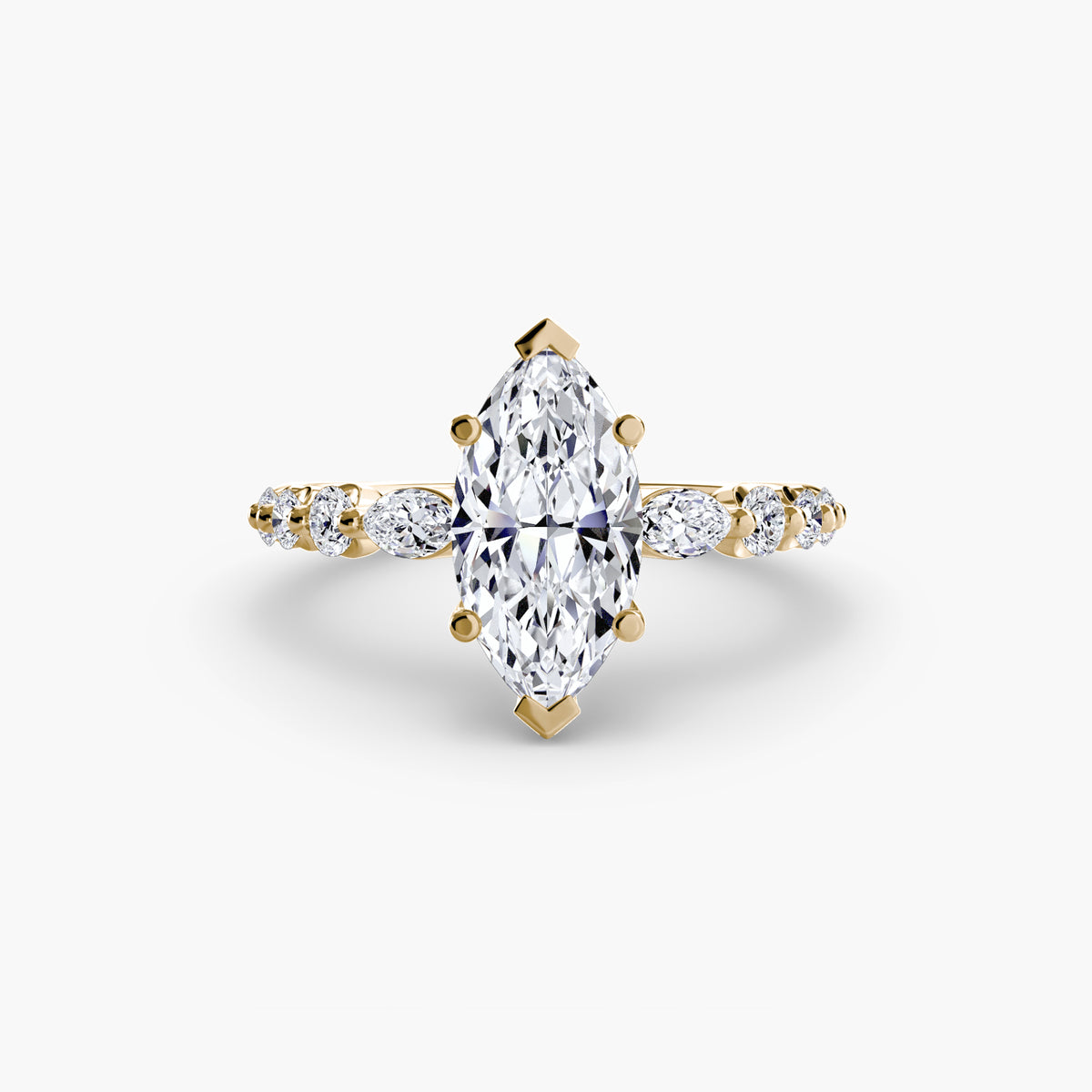 The Tiered Accent Ring Setting