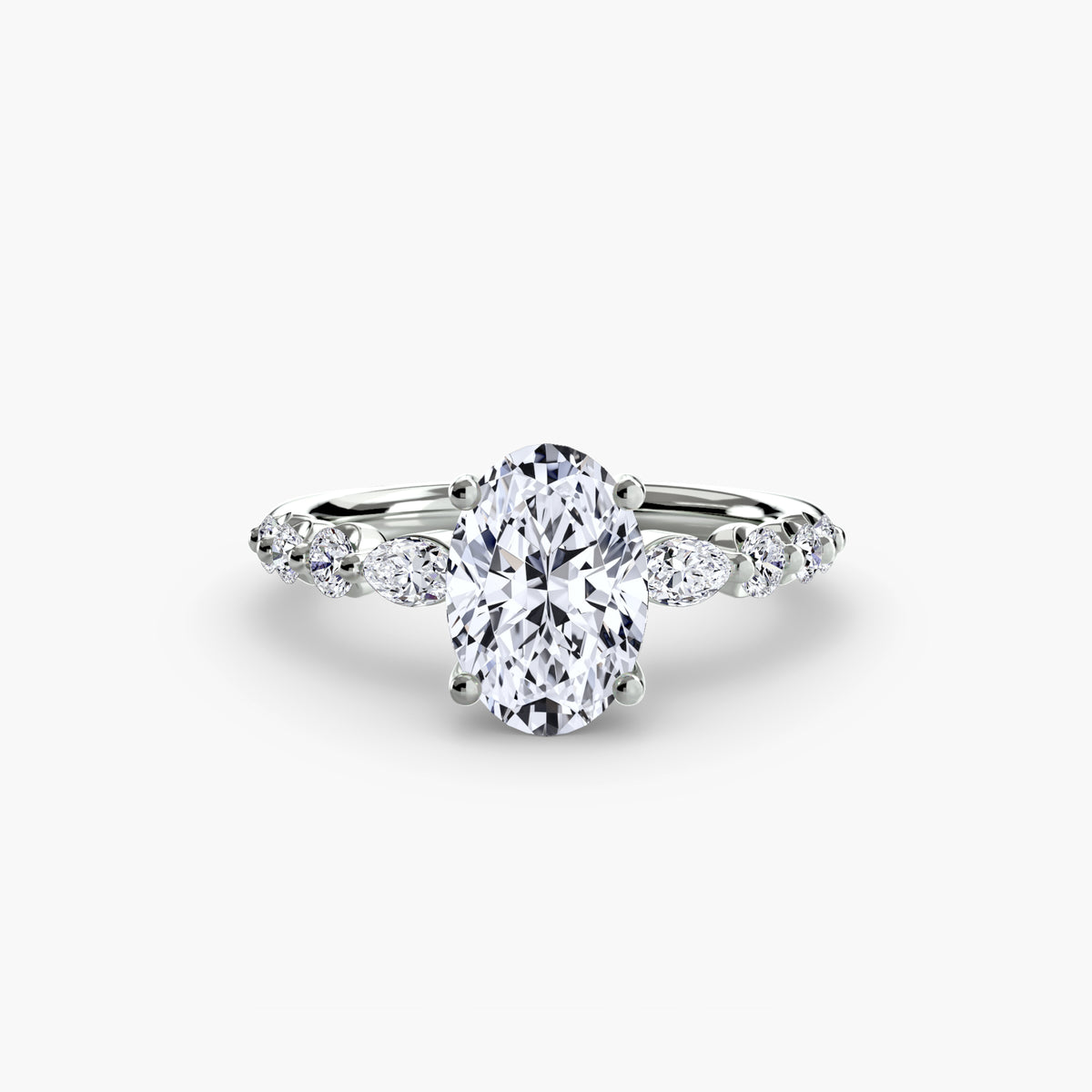 The Tiered Accent Ring Setting