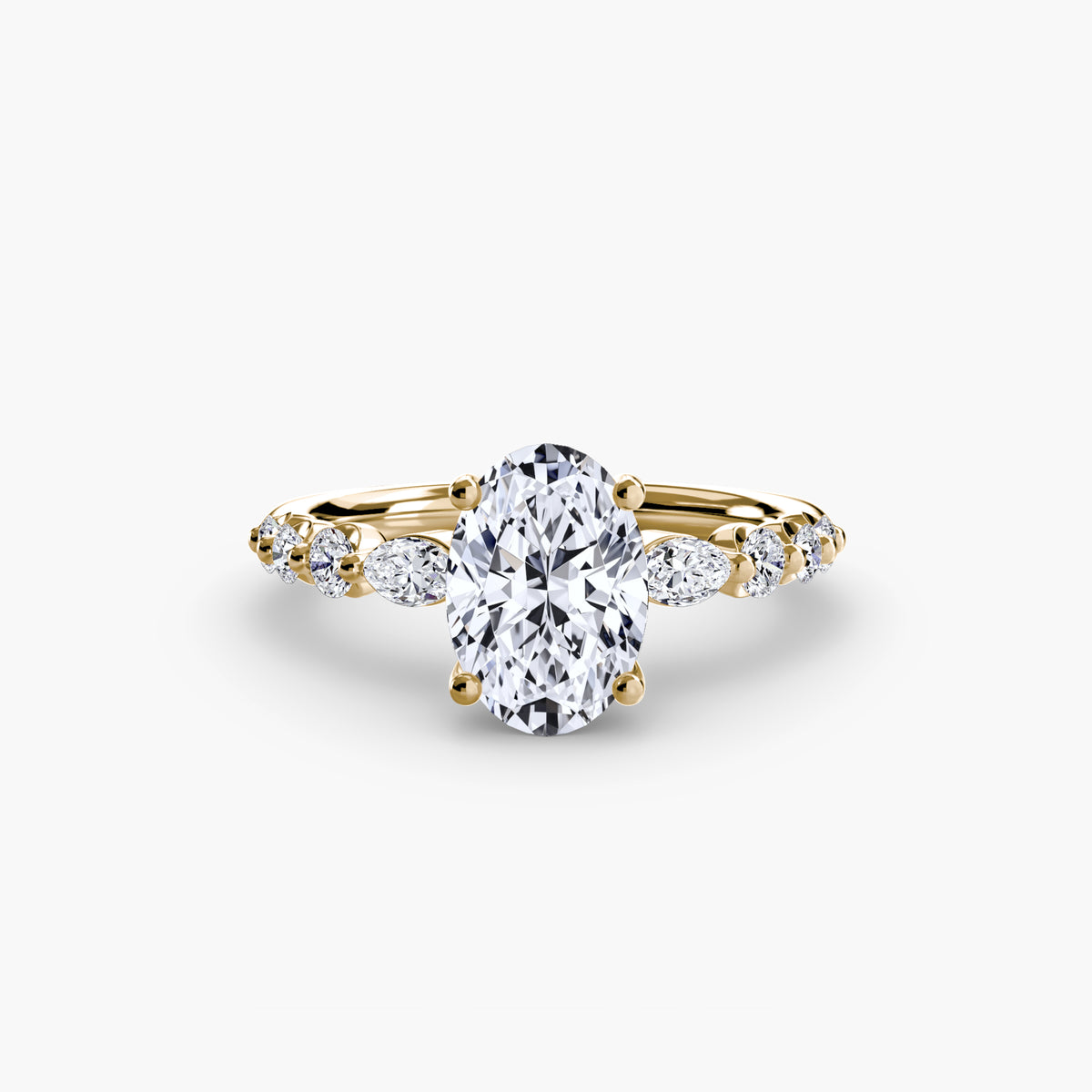 The Tiered Accent Ring Setting