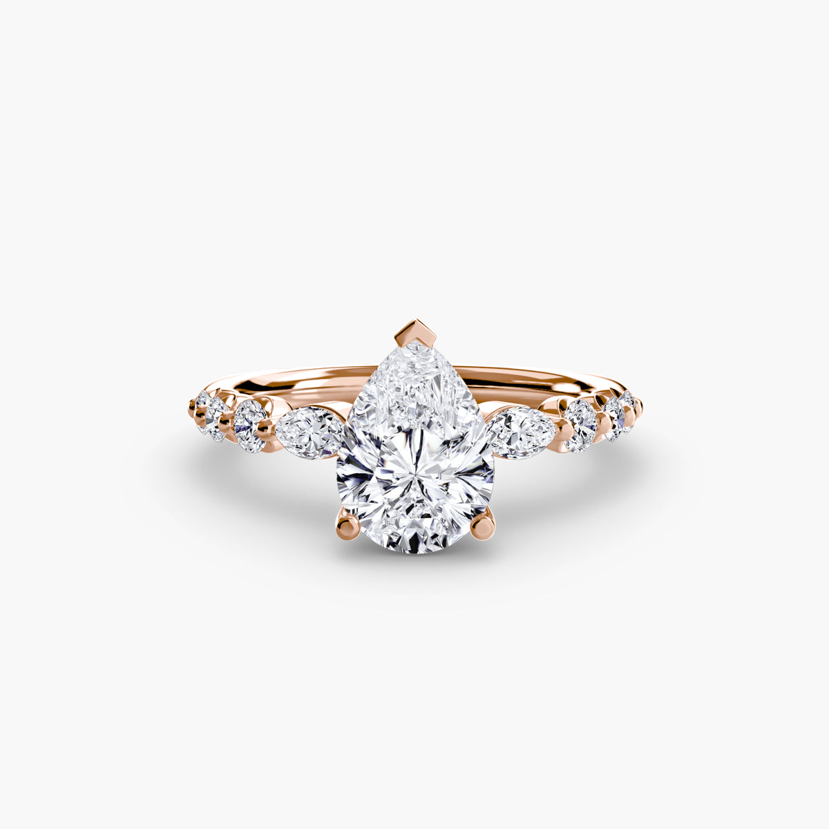 The Tiered Accent Ring Setting