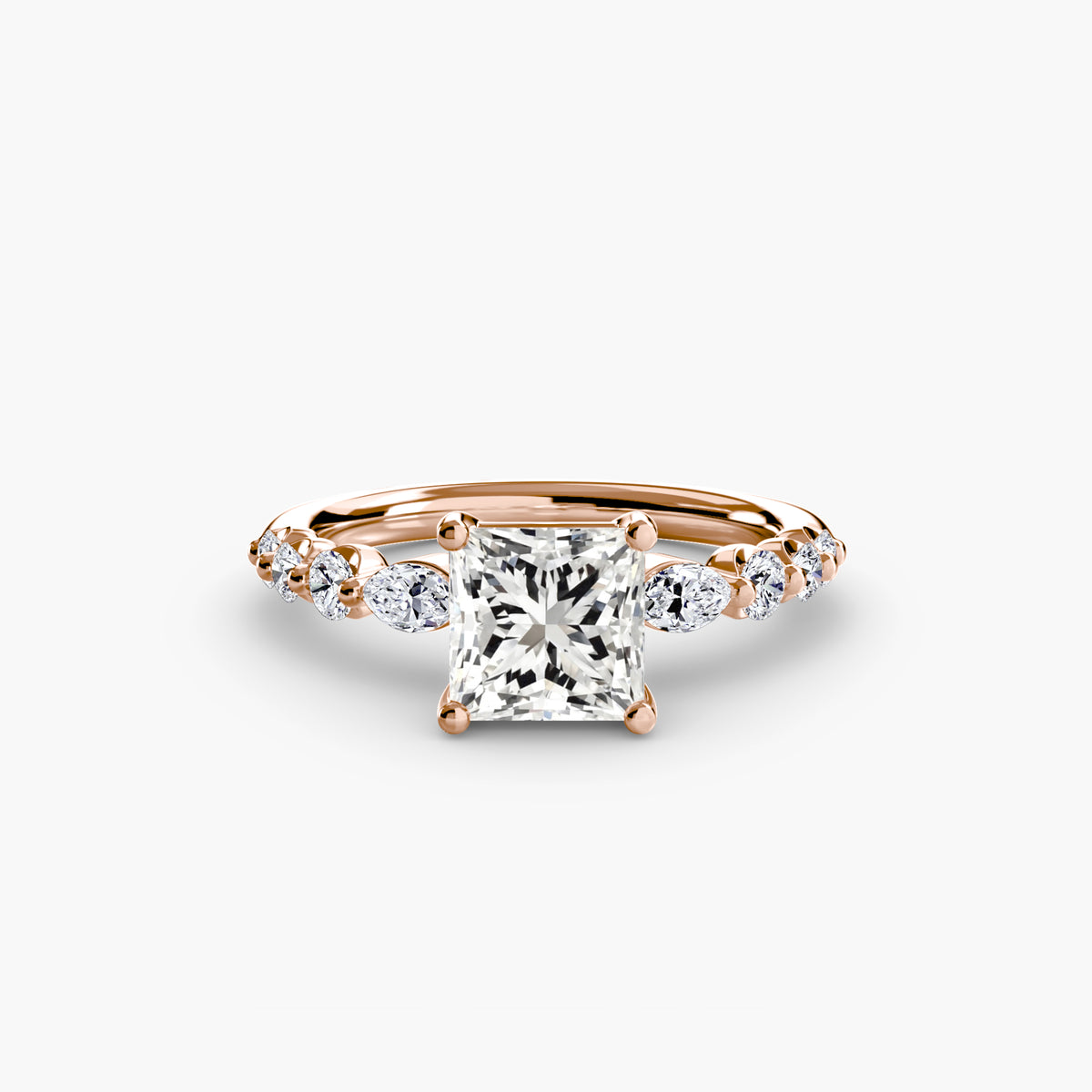 The Tiered Accent Ring Setting