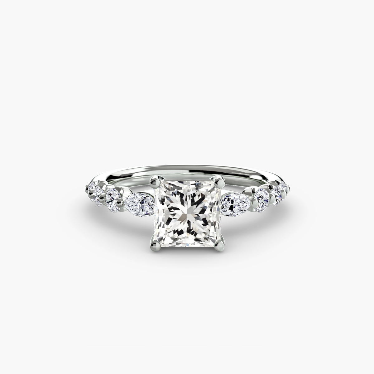 The Tiered Accent Ring Setting