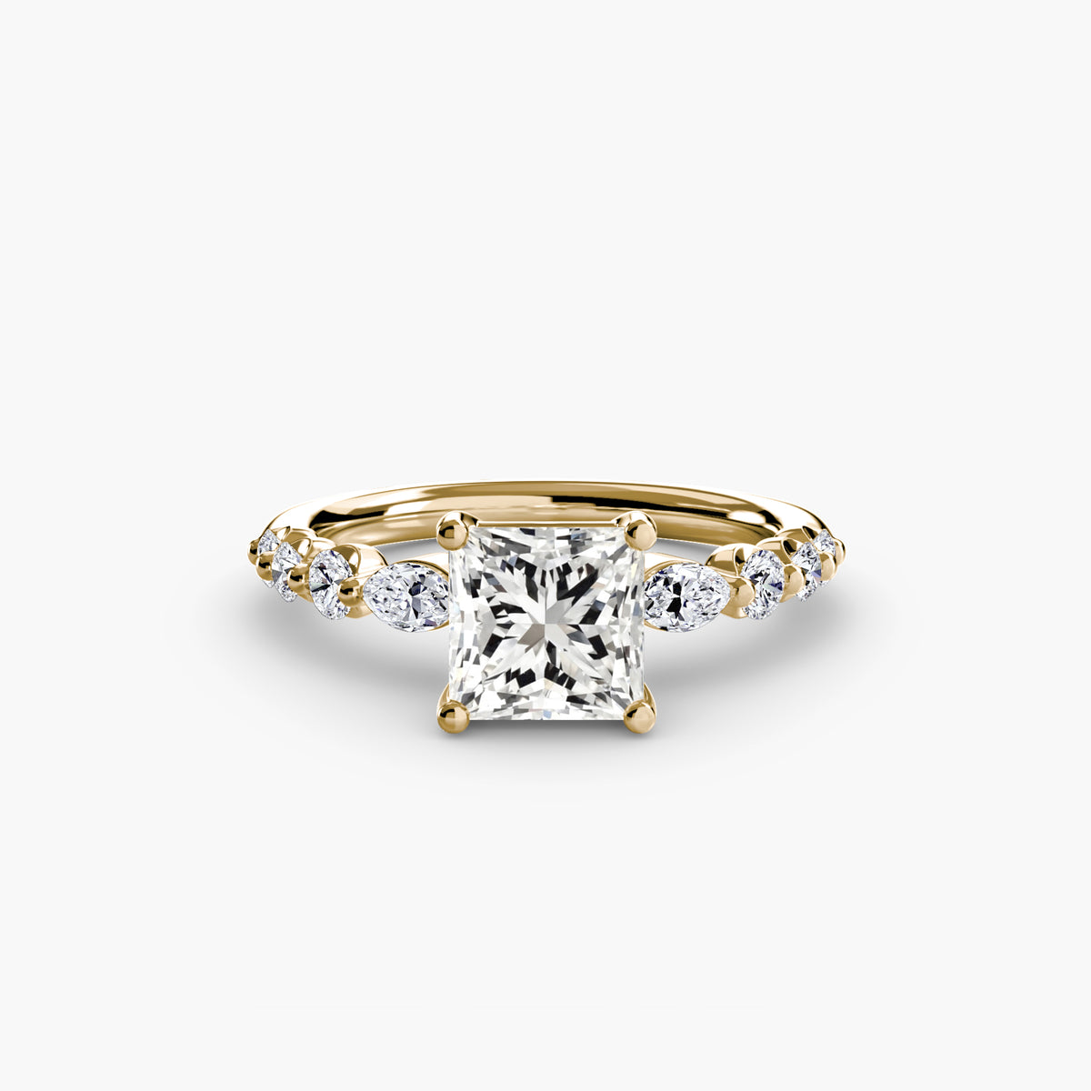 The Tiered Accent Ring Setting