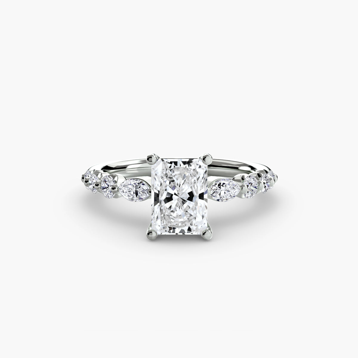 The Tiered Accent Ring Setting