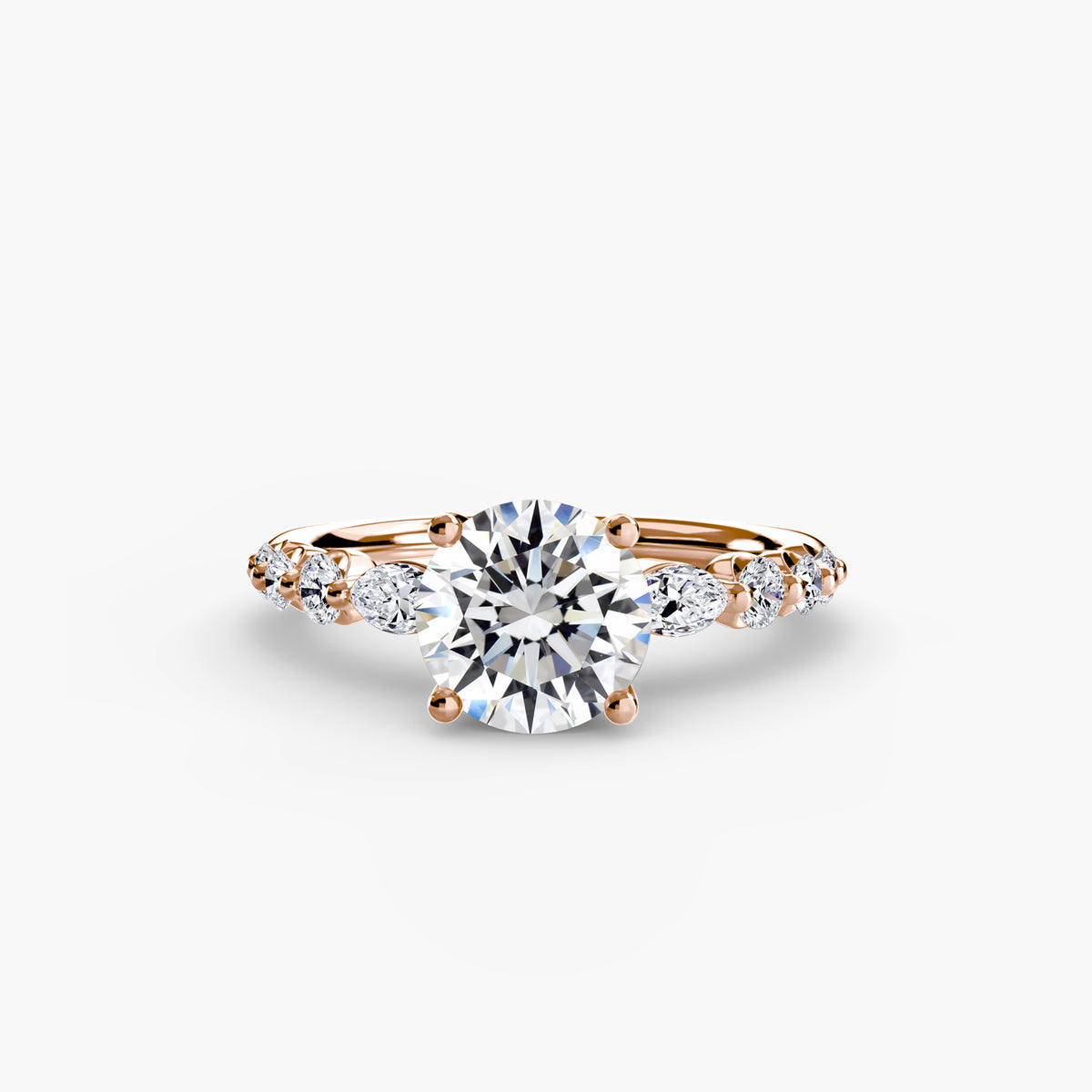 The Tiered Accent Ring Setting