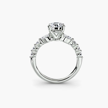 The Tiered Accent Ring Setting