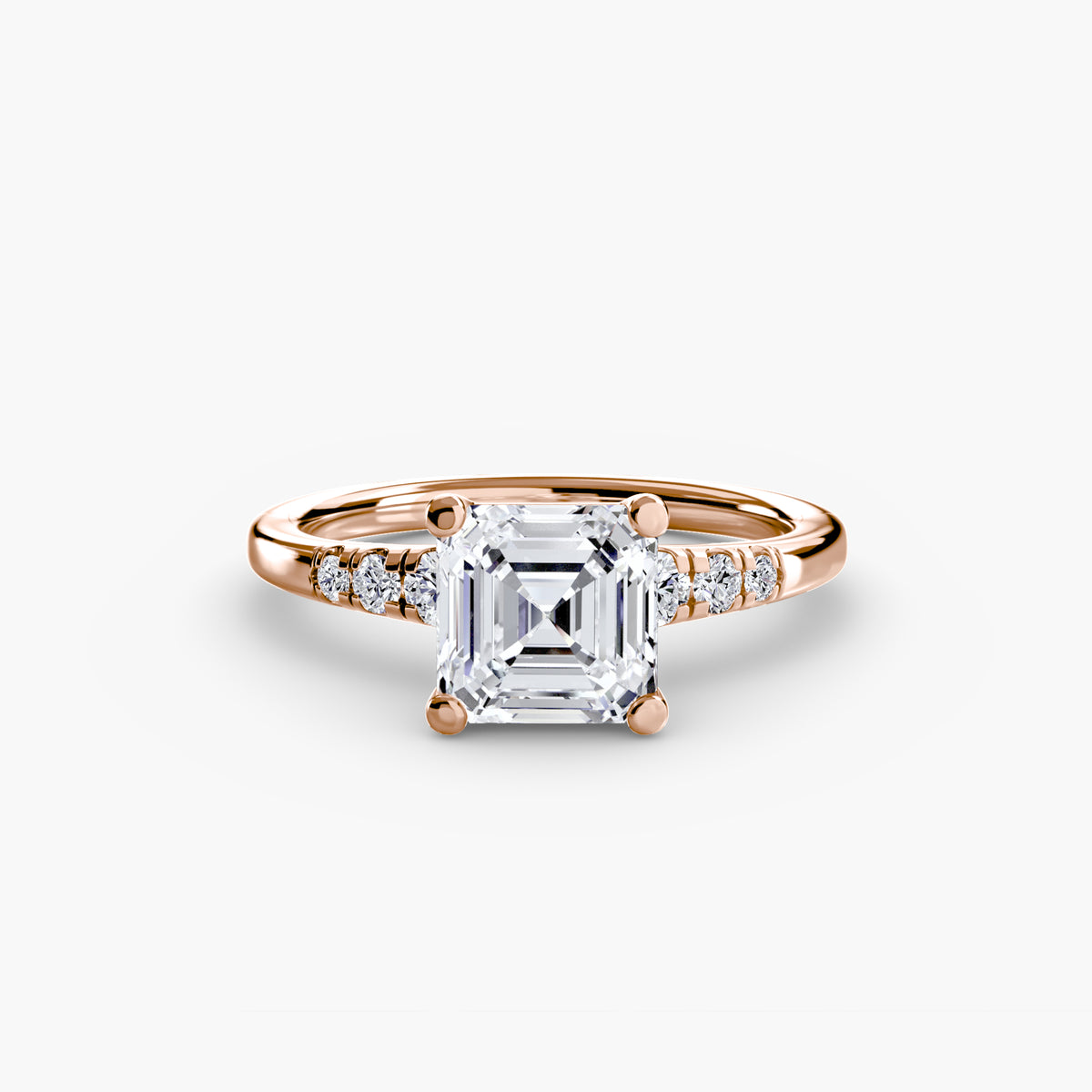 Solitaire with Shoulder Accents Setting