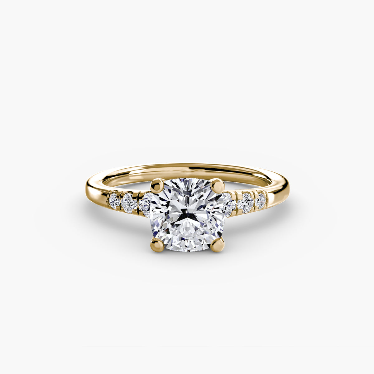 Solitaire with Shoulder Accents Setting