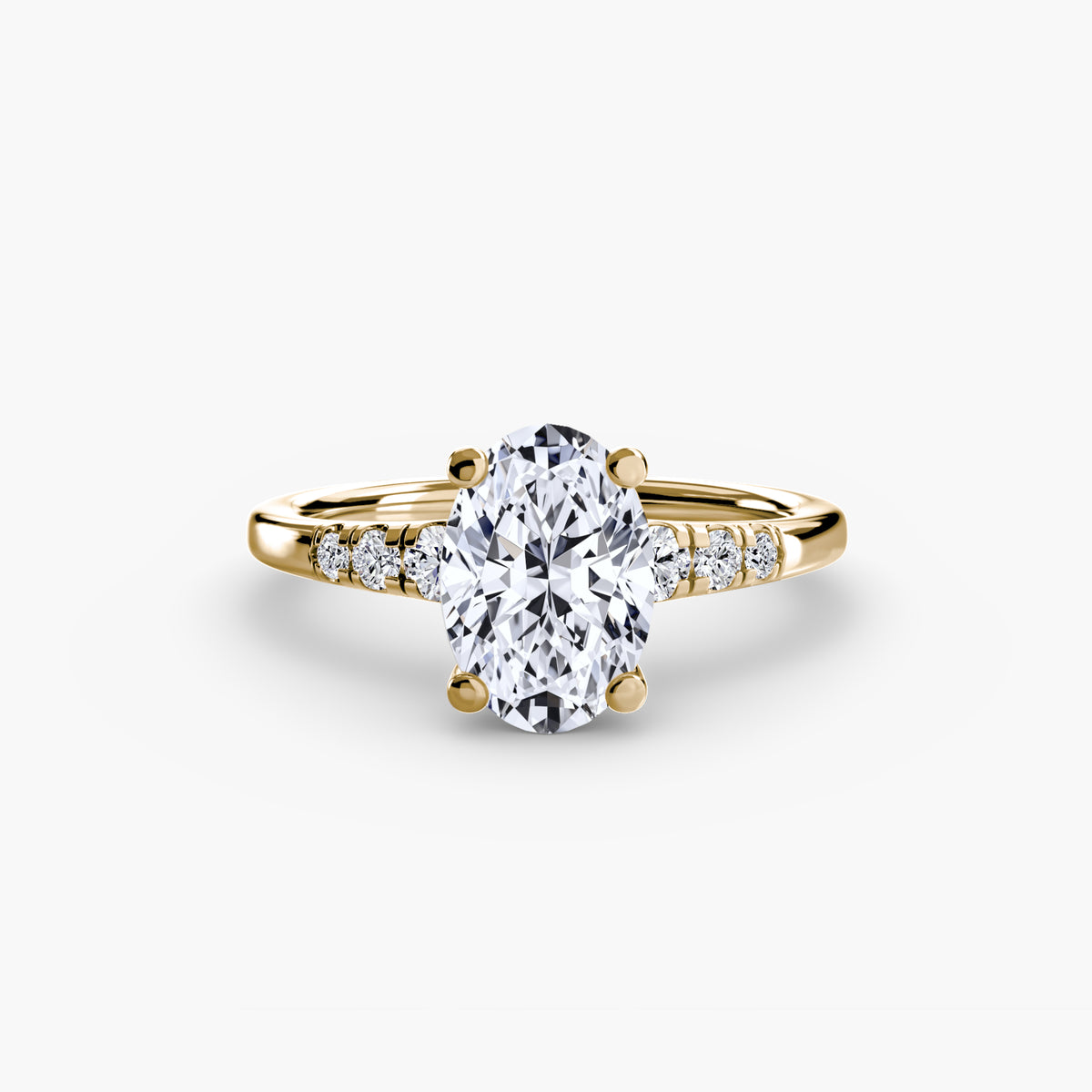 Solitaire with Shoulder Accents Setting