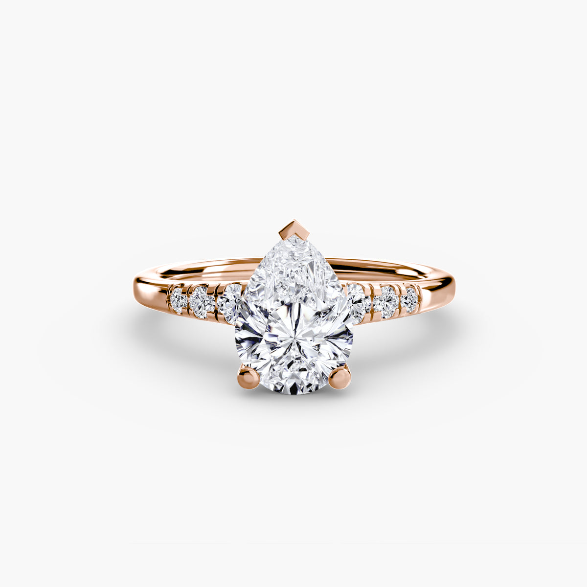 Solitaire with Shoulder Accents Setting