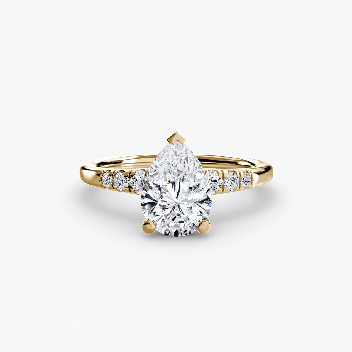 Solitaire with Shoulder Accents Setting