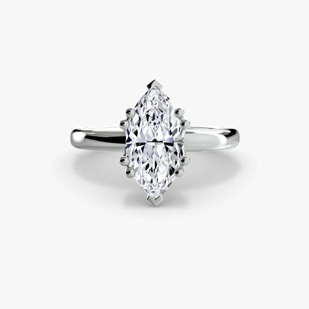 The Isabelle Solitaire Setting