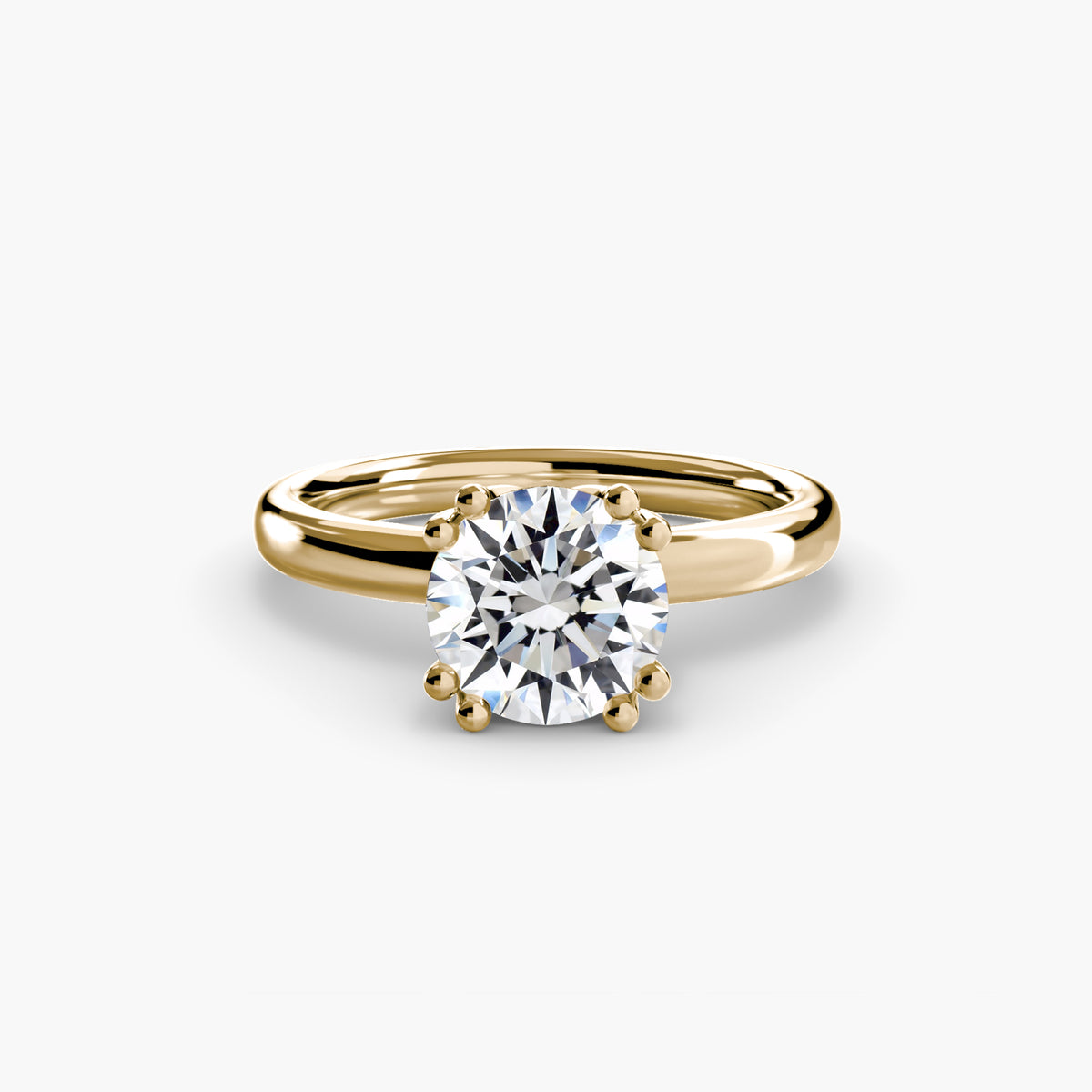 The Isabelle Solitaire Setting