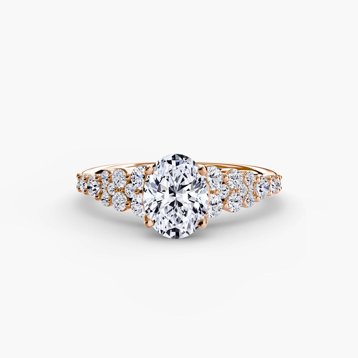The Celestial Cluster Ring Setting