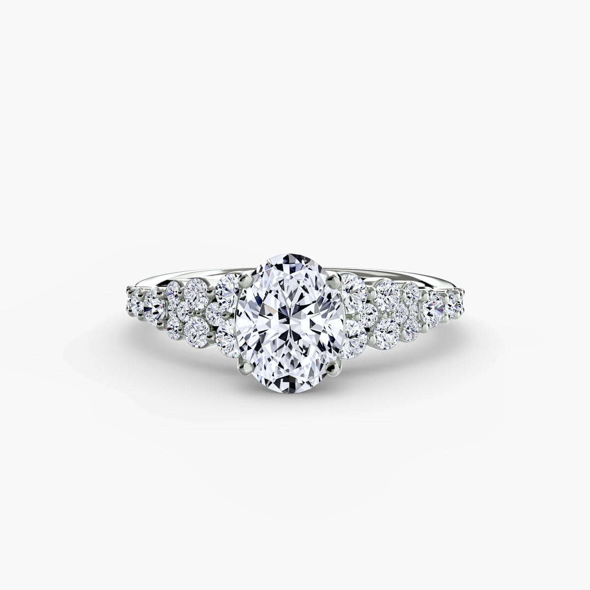 The Celestial Cluster Ring Setting
