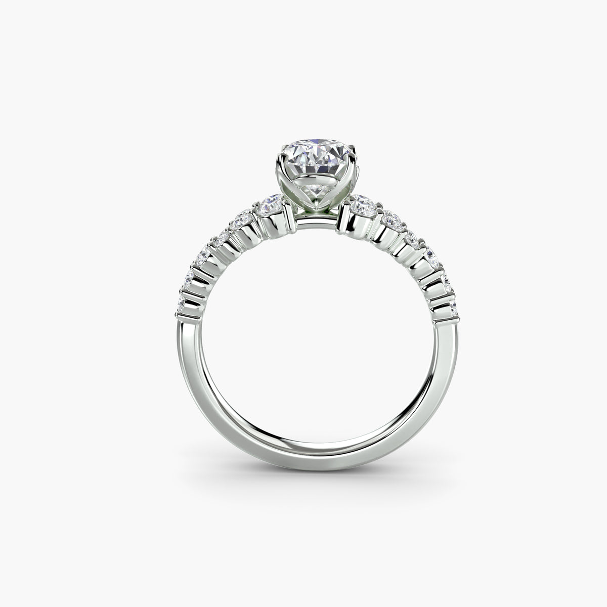 The Celestial Cluster Ring Setting