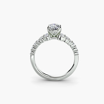 The Celestial Cluster Ring Setting